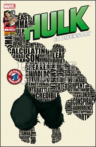 HULK E I DIFENSORI #     1 - COVER D: HULK